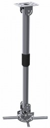 Кронштейн для проектора Cactus CS-VM-PR16L-AL серебристый макс. 23 кг, настенный и потолочный поворот и наклон