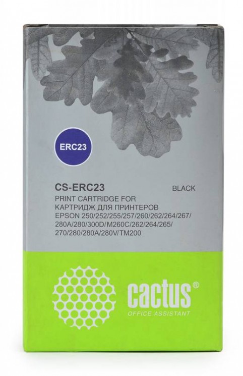 Картридж матричный Cactus CS-ERC23 черный для Epson ERC 23