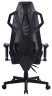 Кресло игровое Cactus CS-CHR-090BL эко.кожа/ сетка крестов. нейлон, черное