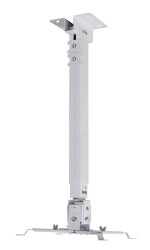 Кронштейн для проектора Cactus CS-VM-PRE02-WT белый макс. 20 кг, настенный и потолочный поворот и наклон