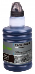 Чернила Cactus CS-GI41PGBK для принтеров Canon PIXMA G1420/ G2420/ G2460/ G3420/ G3460, черный, 140 мл
