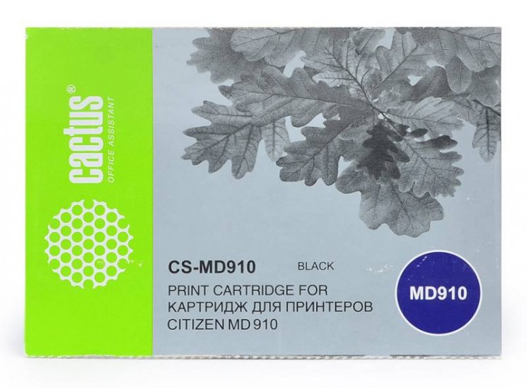 Картридж матричный Cactus CS-MD910 черный для Citizen MD-910