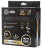 Кабель аудио-видео Cactus CS-HDMI.2-1 HDMI (m)/HDMI (m) 1м. позолоч.конт. черный