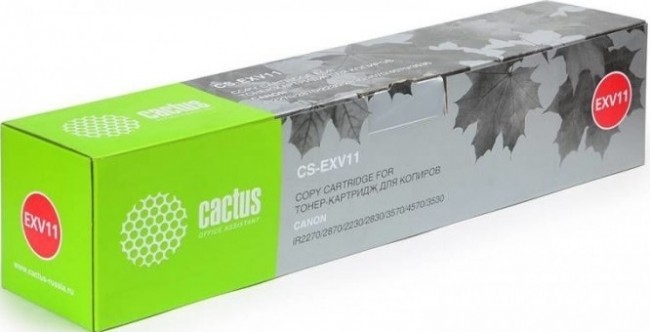Картридж лазерный Cactus EXV11 (CS-EXV11) для принтеров Canon R2270/ GPR-15 черный 21000 страниц