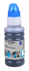 Чернила Cactus CS-I-EPT0802 голубой 100мл для Epson StPh P50