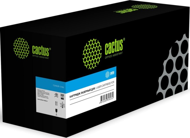 Картридж Cactus TK-5345C (CS-TK5345C) Cyan для Kyocera TASKalfa 352ci, голубой, 9000 стр.