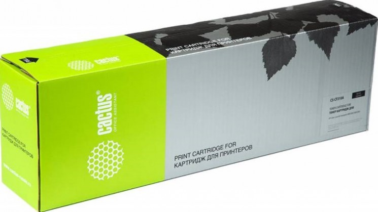 Картридж лазерный Cactus CF310A (CS-CF310A) для принтеров HP Color LaserJet Enterprise M855 черный 29000 страниц