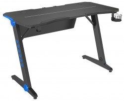 Игровой стол Серии Z с RGB-подстветкой Cactus CS-GTIZ-BK-CARBON-RGB черный