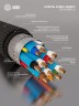 Кабель аудио-видео Cactus CS-HDMI.2-2 HDMI (m)/HDMI (m) 2м. позолоч.конт. черный